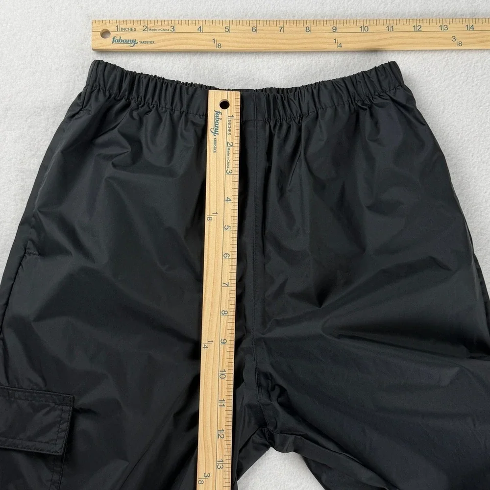 Columbia Kid's Rain Hiking Trail Pants Black Large 14/16